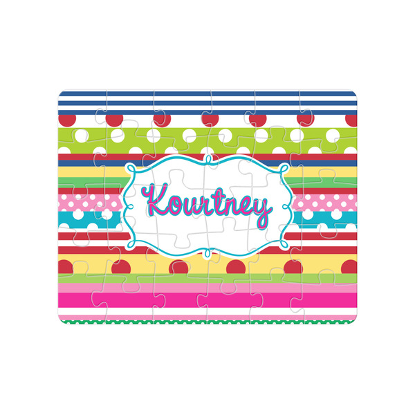 Custom Ribbons 30 pc Jigsaw Puzzle (Personalized)