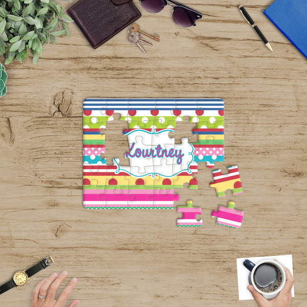 Ribbons Jigsaw Puzzle 30 Piece - In Context