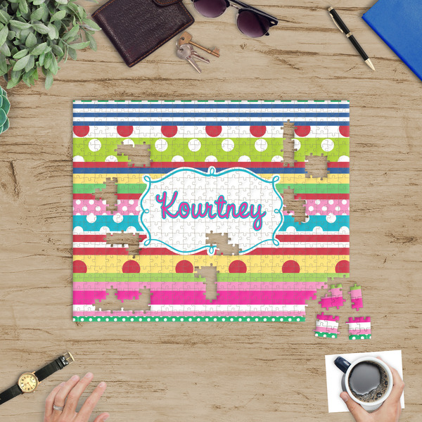 Ribbons Jigsaw Puzzle 500 Piece - In Context