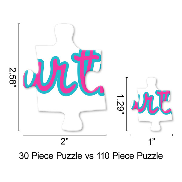 Ribbons Jigsaw Puzzle - Piece Comparison