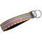Ribbons Webbing Keychain FOB with Metal