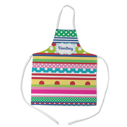 Ribbons Kid's Apron w/ Name or Text