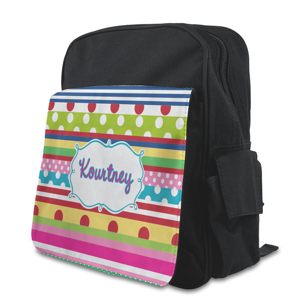 Custom Ribbons Preschool Backpack (Personalized)