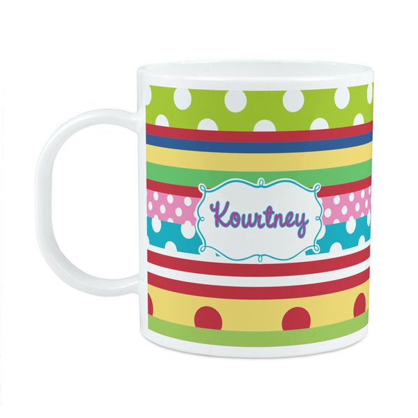 Custom Ribbons Plastic Kids Mug (Personalized)