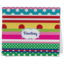 Ribbons Kitchen Towel - Poly Cotton w/ Name or Text