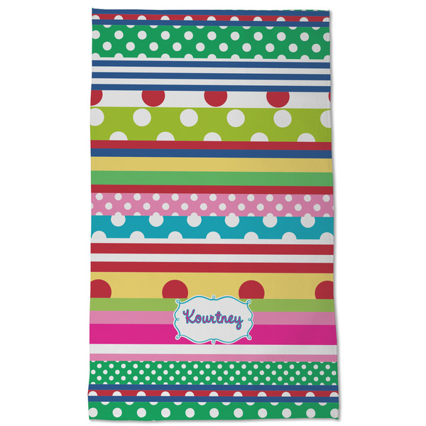 Ribbons Kitchen Towel - Poly Cotton - Full Front