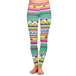 Ribbons Ladies Leggings - 2X-Large