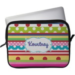 Ribbons Laptop Sleeve / Case - 13" (Personalized)