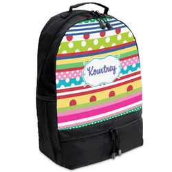 Ribbons Backpacks - Black (Personalized)