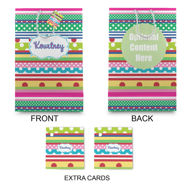 Ribbons Large Gift Bag - Approval