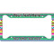 Ribbons License Plate Frame - Style A