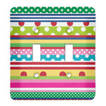 Ribbons Light Switch Cover (2 Toggle Plate)