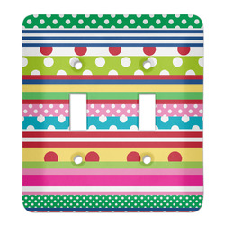 Ribbons Light Switch Cover (2 Toggle Plate)