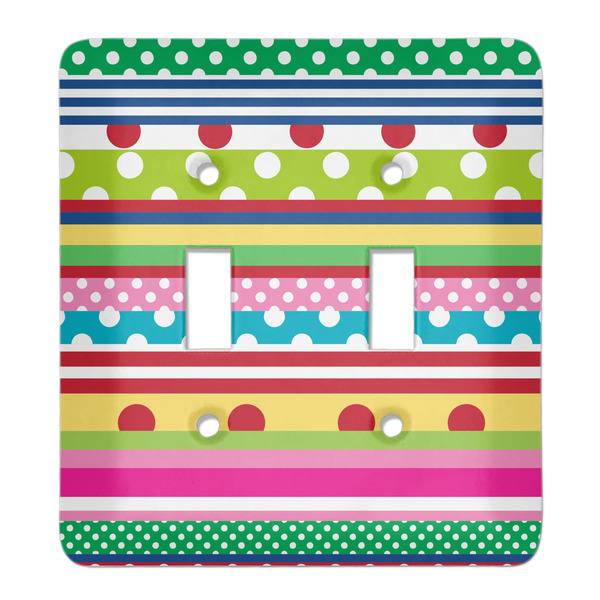 Custom Ribbons Light Switch Cover (2 Toggle Plate)