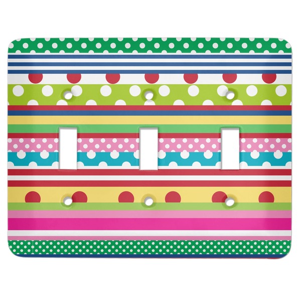 Custom Ribbons Light Switch Cover (3 Toggle Plate)