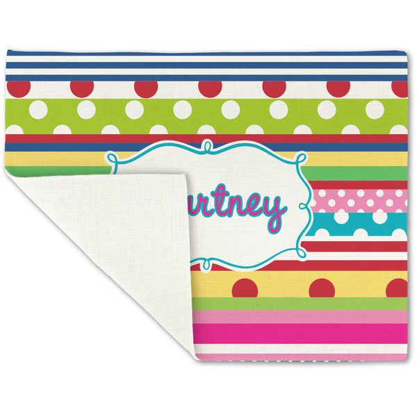 Ribbons Linen Placemat - Folded Corner (single side)