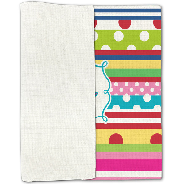 Ribbons Linen Placemat - Folded Half