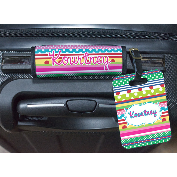 Ribbons Luggage Wrap & Tag