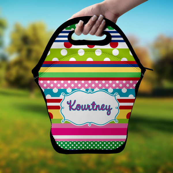 Ribbons Lunch Bag - Hand