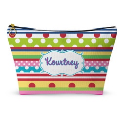 Ribbons Makeup Bag - Small - 8.5"x4.5" (Personalized)