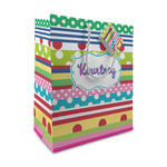 Ribbons Medium Gift Bag (Personalized)