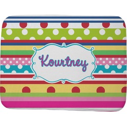 Ribbons Memory Foam Bath Mat - 48"x36" (Personalized)