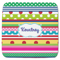 Ribbons Memory Foam Bath Mat - 48"x48" (Personalized)