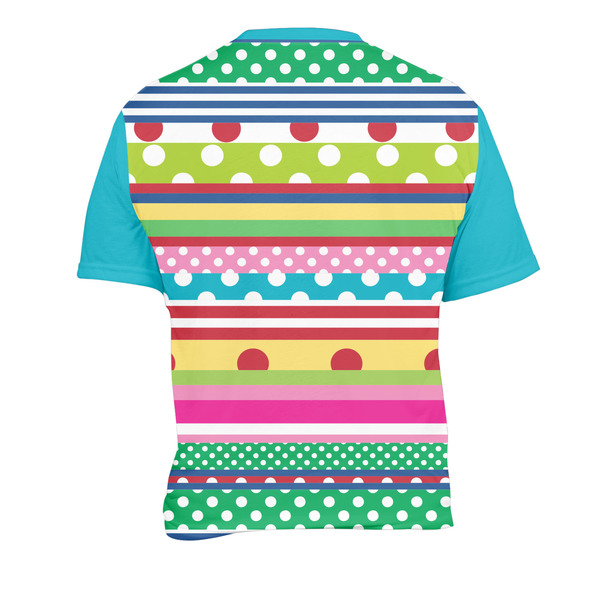 Ribbons Men's Crew Neck T Shirt Medium - Back