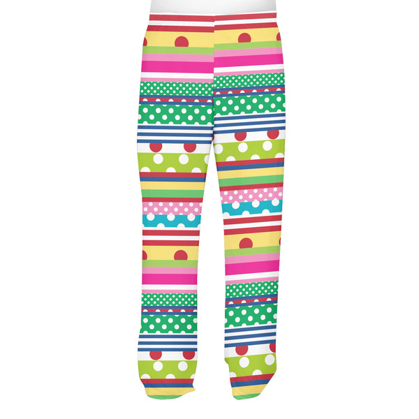 Ribbons Men's Pjs Back - on model