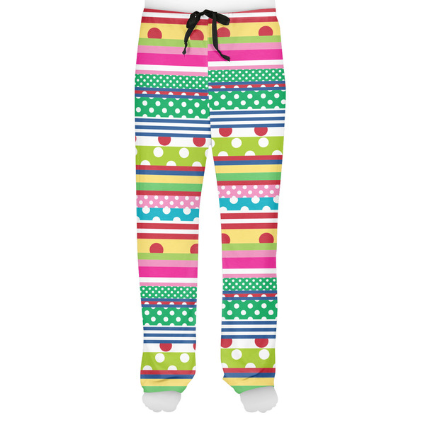 Ribbons Men's Pjs Front - on model