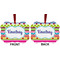 Ribbons Metal Benilux Ornament - Front and Back (APPROVAL)