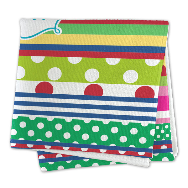 Ribbons Microfiber Dish Rag - FOLDED (square)