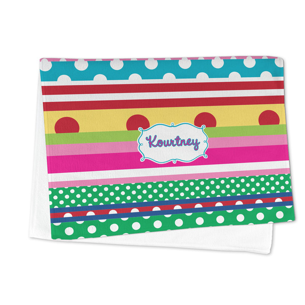 Ribbons Microfiber Dish Towel - FOLDED HALF