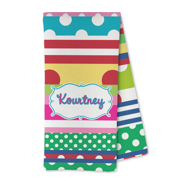 Custom Ribbons Kitchen Towel - Microfiber (Personalized)