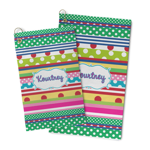 Ribbons Microfiber Golf Towel - PARENT/MAIN