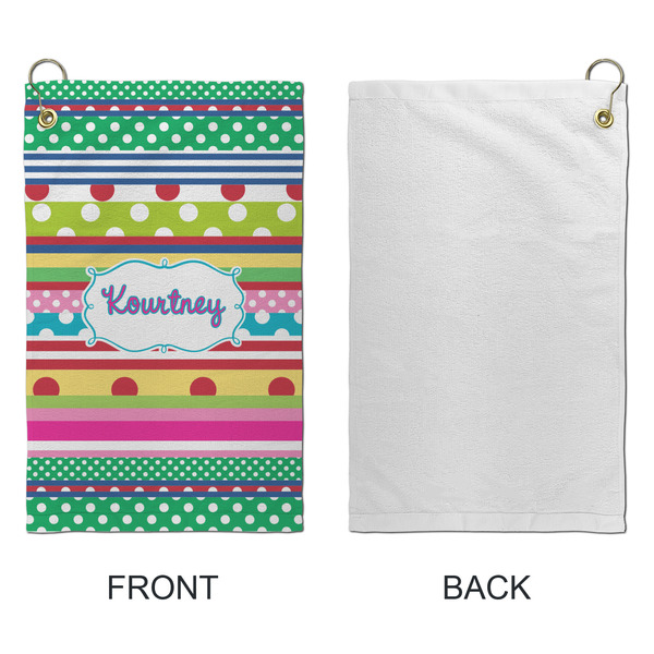 Ribbons Microfiber Golf Towels - Small - APPROVAL