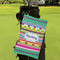 Ribbons Microfiber Golf Towels - Small - LIFESTYLE