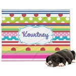Ribbons Dog Blanket - Large (Personalized)