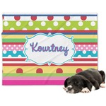 Ribbons Dog Blanket (Personalized)