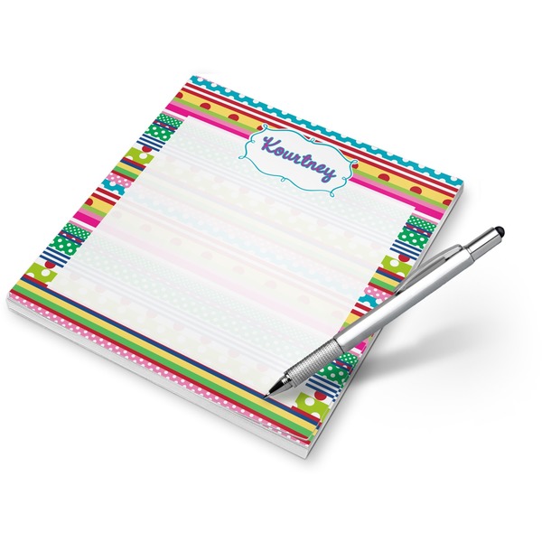 Custom Ribbons Notepad (Personalized)