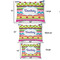 Ribbons Outdoor Dog Beds - SIZE CHART