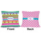Ribbons Outdoor Pillow - 16x16
