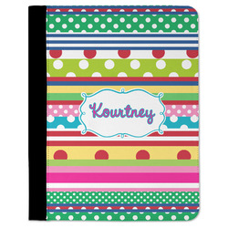 Ribbons Padfolio Clipboard - Large (Personalized)