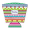 Ribbons Party Cup Sleeves - with bottom - FRONT