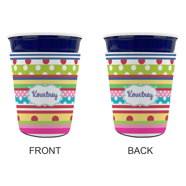 Ribbons Party Cup Sleeves - without bottom - Approval