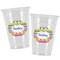 Ribbons Party Cups - 16oz - Alt View