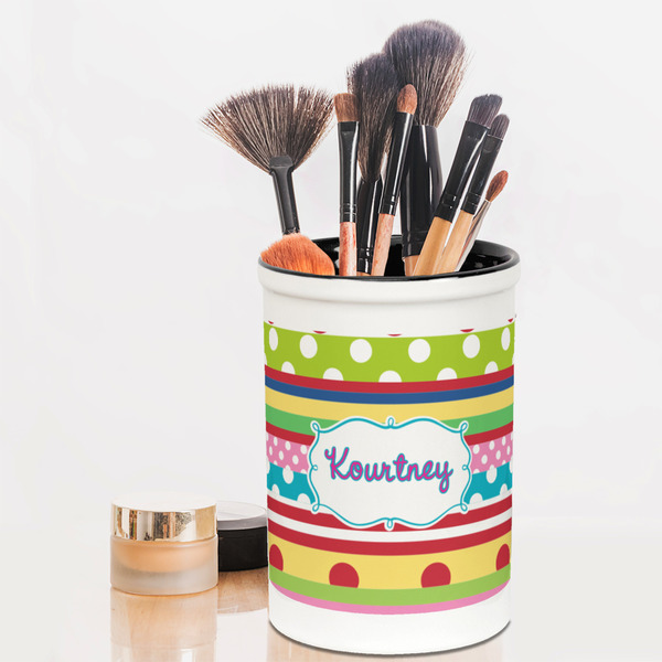 Ribbons Pencil Holder - LIFESTYLE makeup