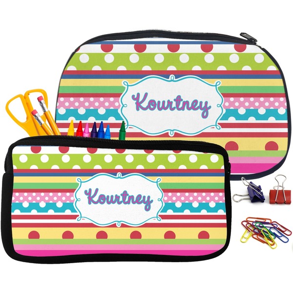 Ribbons Pencil / School Supplies Bags Small and Medium