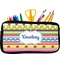 Ribbons Neoprene Pencil Case - Small w/ Name or Text