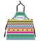 Ribbons Apron Without Pockets w/ Name or Text
